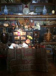 A lot of old homes in the 18th century had curiosity rooms filled with anything that was different and exciting
